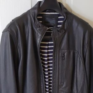 DENHAM leather jacket